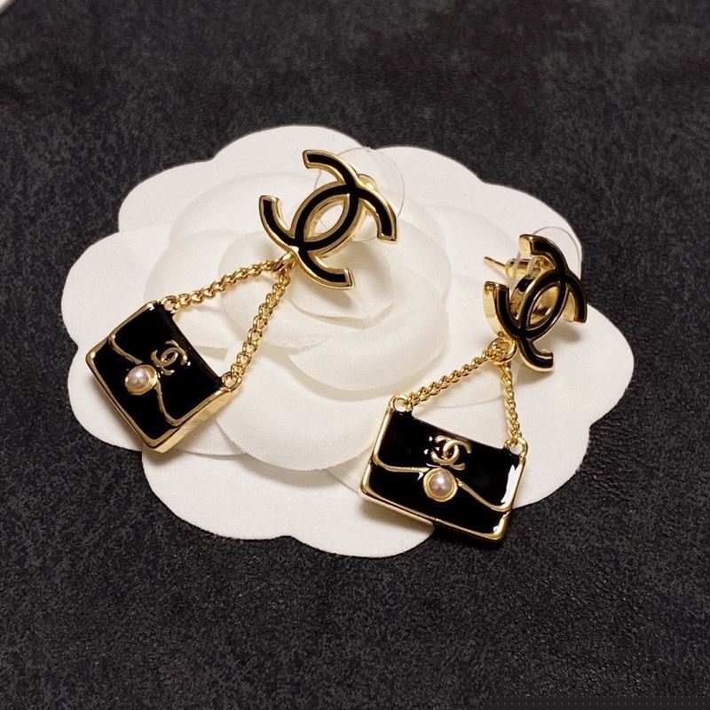 Ch*el earrings